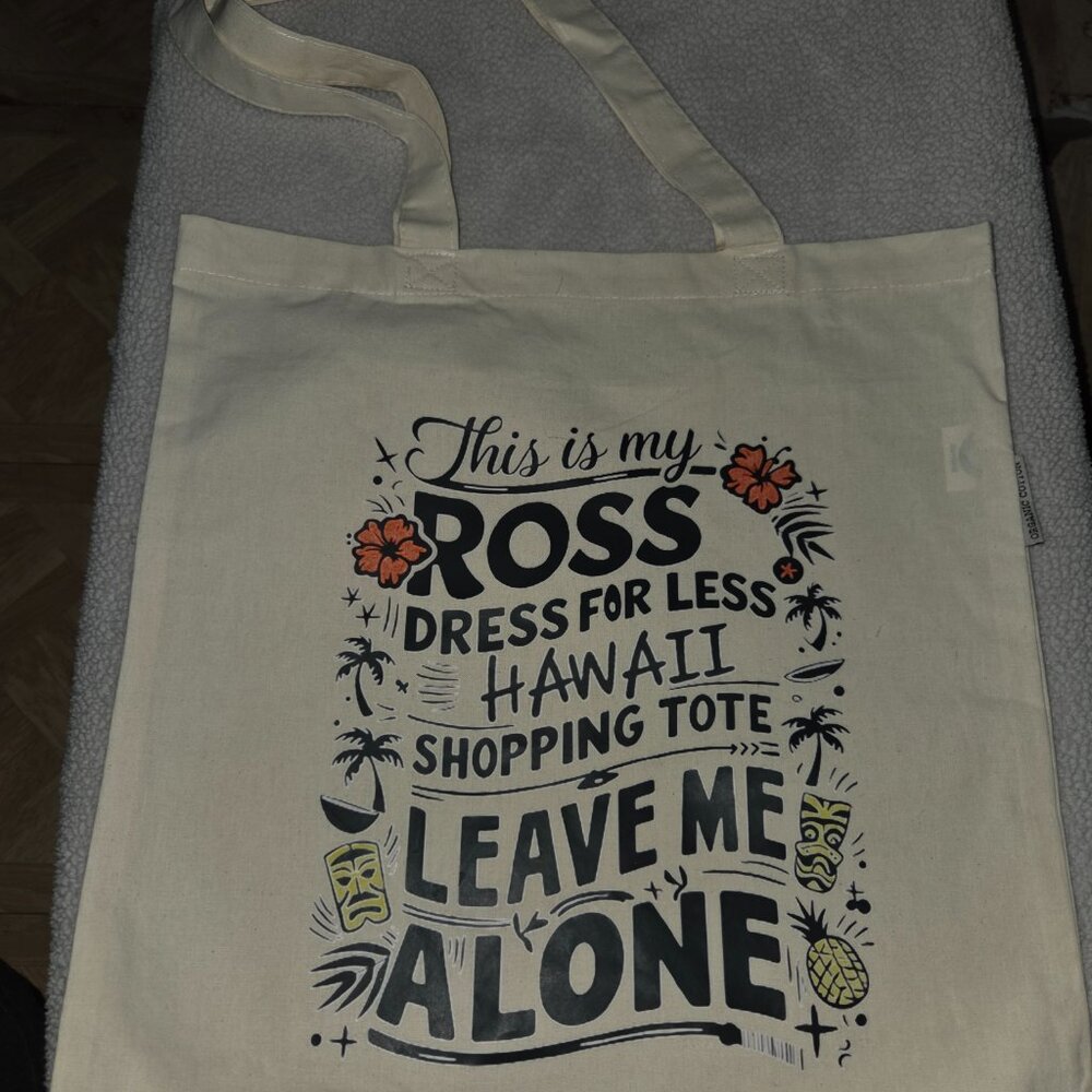 organic cotton tote bag